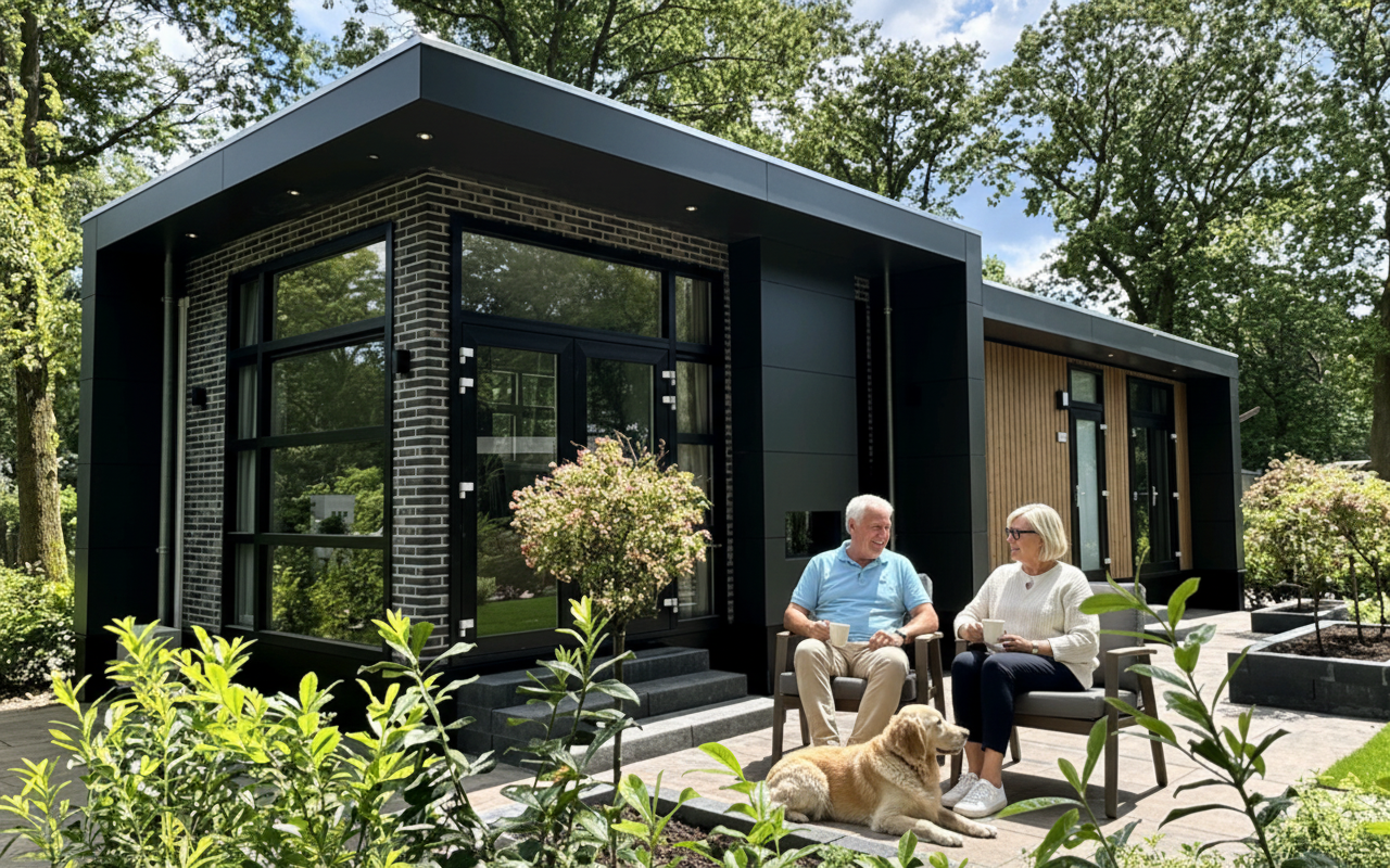 Dömira black met ouder stel