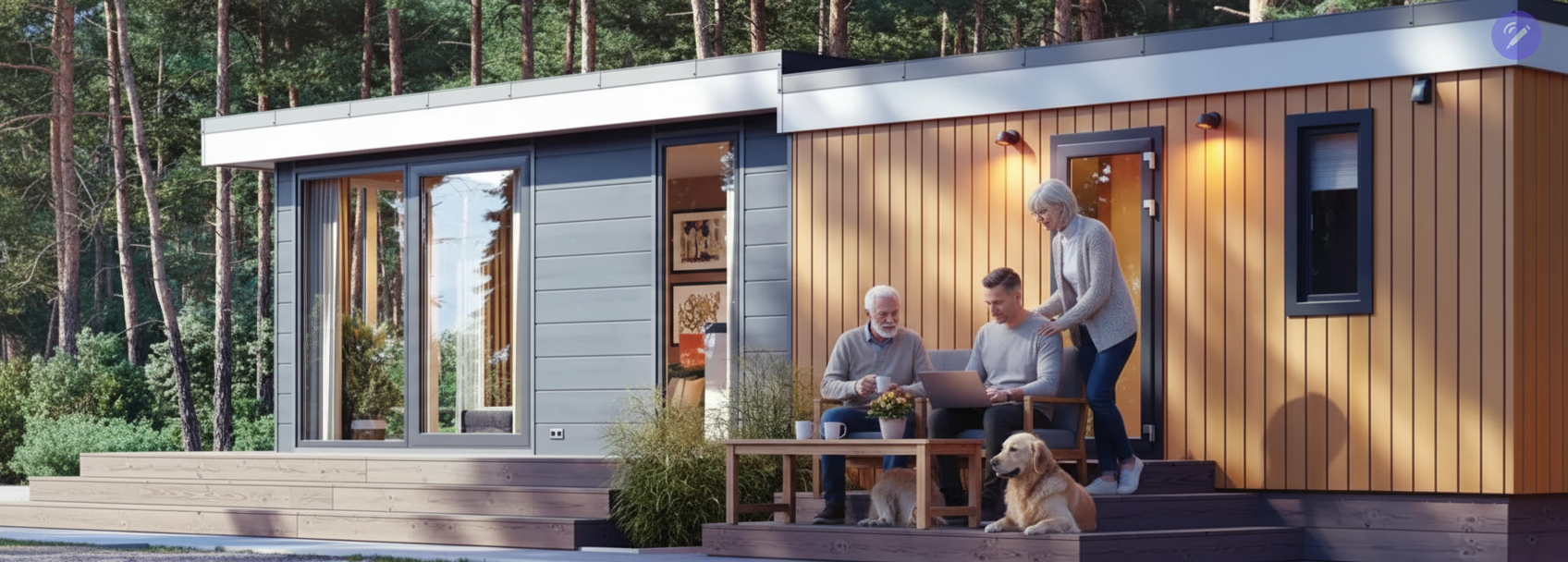 Dömira wood met senior